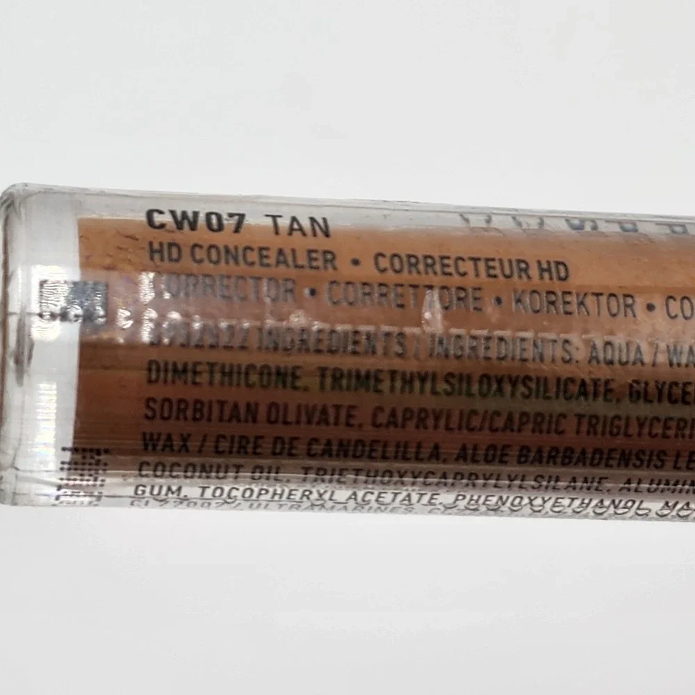 NYX HD Studio Photogenic Concealer Tan CW07 Face Blemish New Factory Sealed